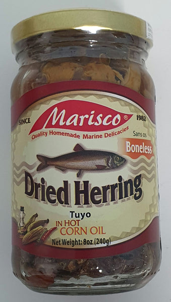 Marisco - Herring in Hot Corn Oil (Boneless) 240g - Tuyo