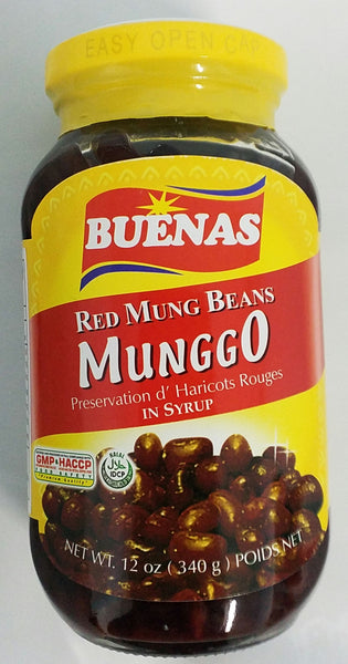 Red Mung Beans 340g - Buenas Brand