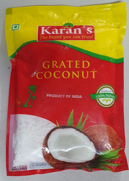 Karan's Grated Coconut 400g