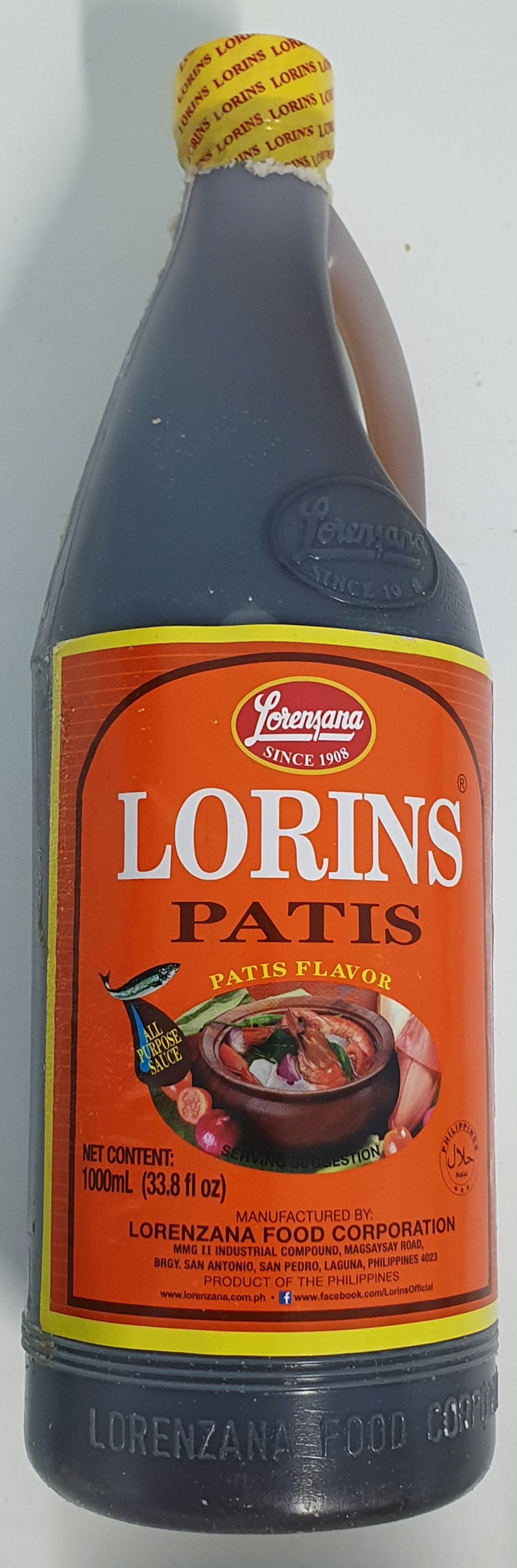 Lorins Patis Fish Sauce 1L – Fresh Food Market - Rooty Hill