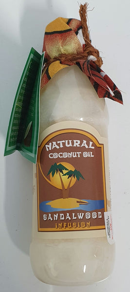 Natural Coconut Oil Sandalwood Infusion 300ml