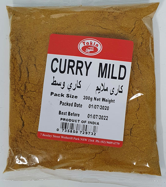 Curry Powder (Mild) 200g - Takin brand