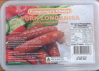 Pampanga's Choice - Pork Longanisa - Tamis Anghang (Sweet & Spicy) 475g - Pampanga