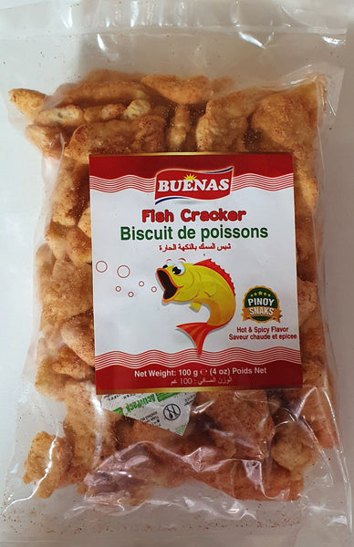 Buenas - Fish Cracker (Hot & Spicy) 100g