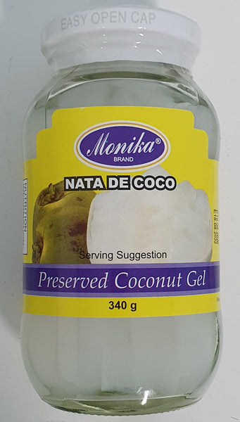 Monika - Coconut Gel White. Nata De Coco 340g