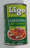 Ligo Sardines With Calamansi 155g