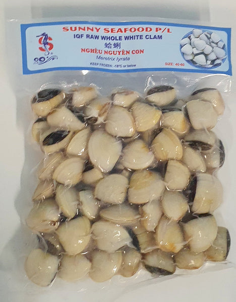 Sunny - Frozen Raw Whole White Clam 900g