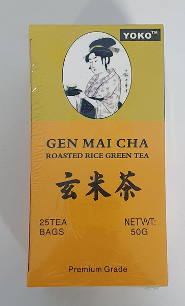 YOKO - Gen Mai Cha Tea - Roasted Rice Green Tea 50g