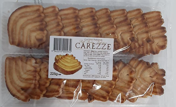 Cucina - Carezze Pastry Biscuits 225g