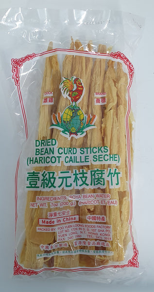 Cock Brand - Dried Bean Curd Sticks 200g