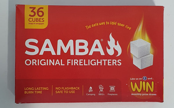 Samba - Original Firelighters 36 Cubes