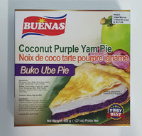Buenas - Coconut Purple Yam Pie - Buko Ube 600g