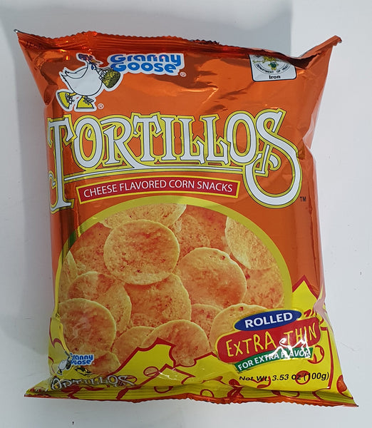 GrannyGoose - Tortillos Cheese Flavor 100g