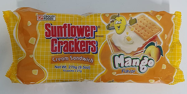 Sunflower Crackers Mango Flavour 10 x 25g