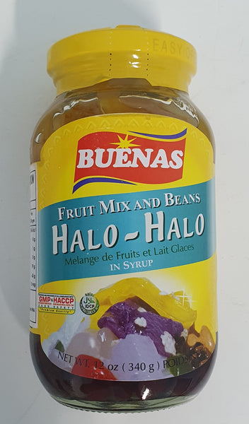 Buenas - Fruit Mix & Beans (Halo - Halo) 340g
