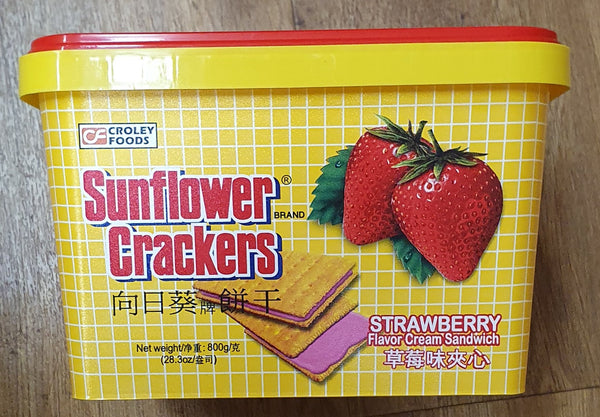 Sunflower Crackers Strawberry Flavour 800g