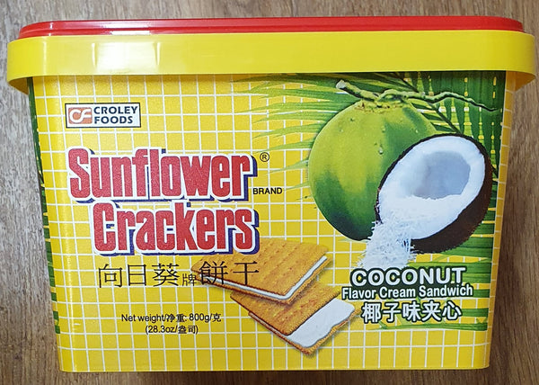 Sunflower Crackers Coconut Flavour 800g