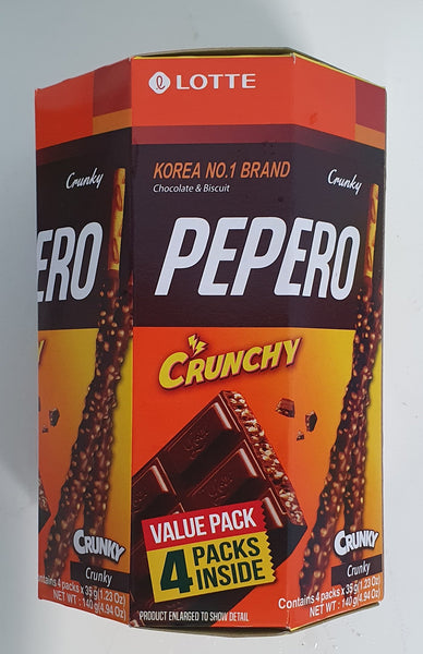 Lotte - Pepero Crunchy Crunky 140g