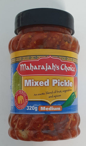 Maharajah’s Choice - Mixed Pickle Medium 320g