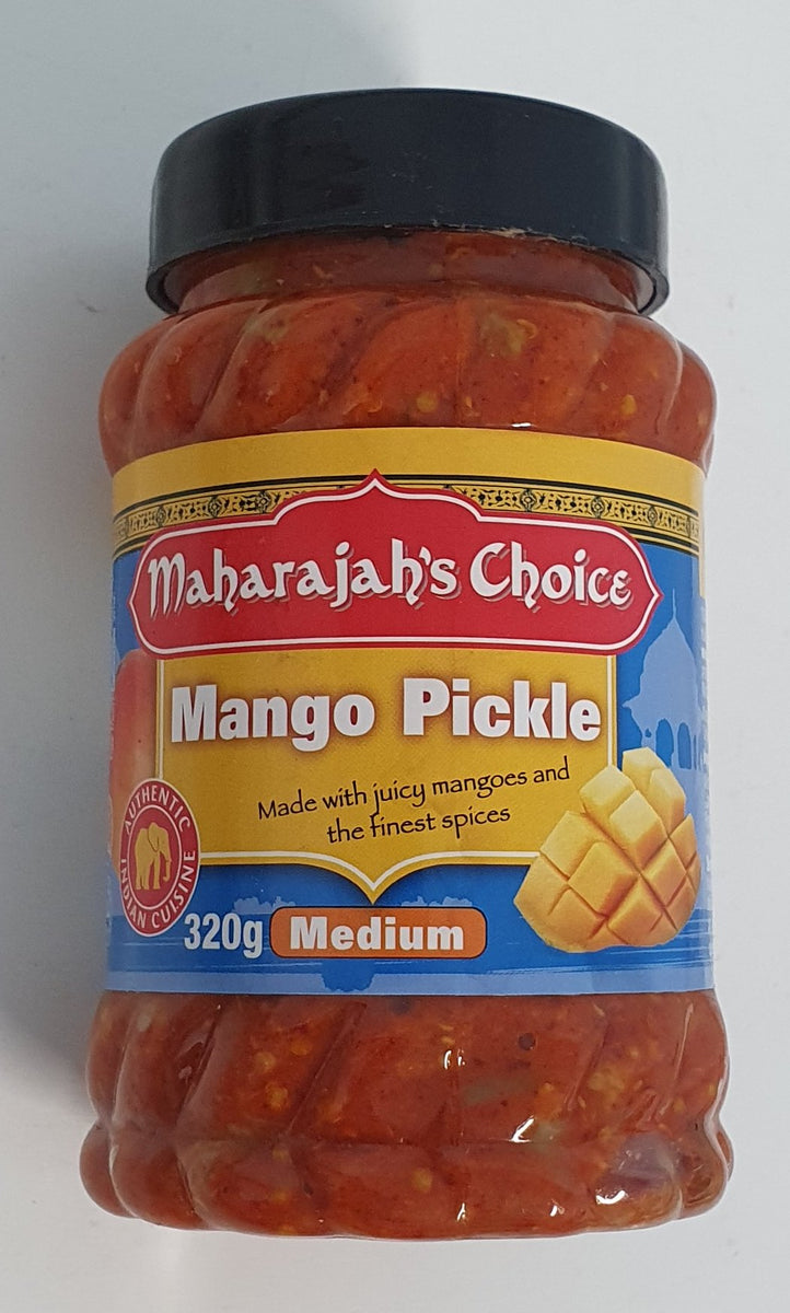 Maharajah’s Choice Mango Pickle Medium 320g Fresh Food Market