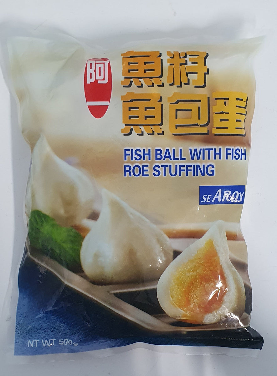 Fish Roe Fish Ball SeAroy - Fish Ball with Roe Stuffing 500g – Fresh Food Market - Rooty Hill