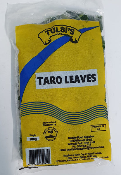 Tulsi's - Frozen Taro Leaves 500g