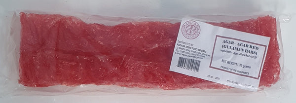Pagasa - Gulaman Bar Red 100g - Agar