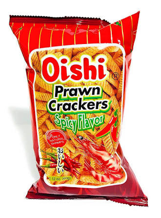 Oishi Prawn Cracker Spicy 60g