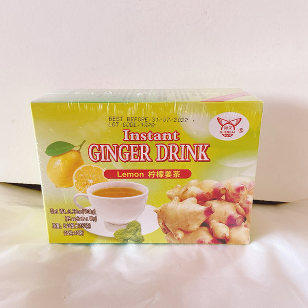 ShenCai Instant Ginger Drink Lemon 10gx15