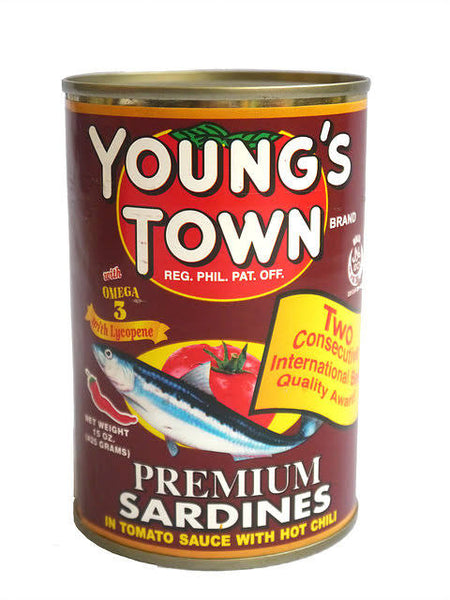 Young Town Premium Sardines in Tomato Sauce with Chilli 425g