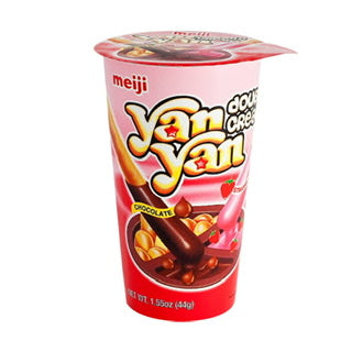 Meiji YanYan Double Cream (Chocolate Flavoured & Strawberry Flavoured Cream) 44g