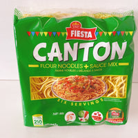 WhiteKing - Fiesta Canton Flour Noodles & Sauce Mix 267g