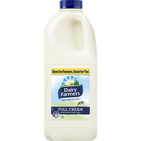 Milk Full Cream 2 Litres - Dairy Farmers