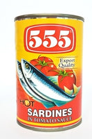 555 Sardines in Tomato Sauce (Hot) 425g