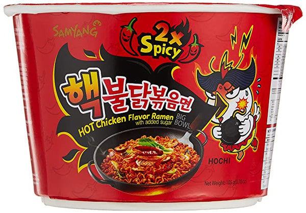 Samyang 2x Spicy Hot Chicken Ramen Big Bowl 105g