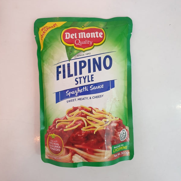 Delmonte Spaghetti Sauce Filipino Style 500g - Del monte
