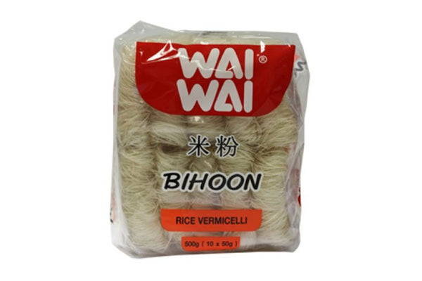 WaiWai Bihoon Rice Vermicelli 10x50g