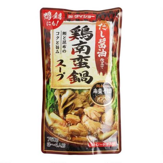 Daisho Torinanban Nabe Soup 750g Hot Pot Soup Base