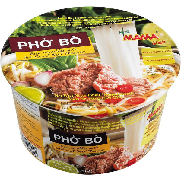 Mama Phở Bò Bowl Beef Flavour 65g