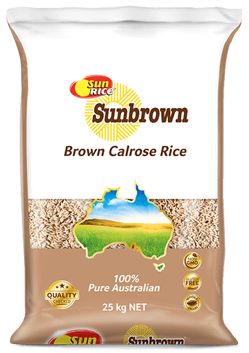 Sunrice Sunbrown Brown Rice 25kg