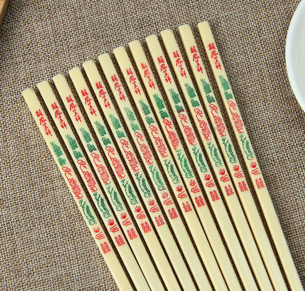 Plastic chopstick 10 pairs