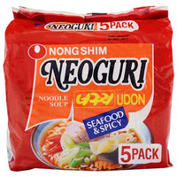 Nongshim Neoguri Seafood & Spicy Udon 5 x 140g