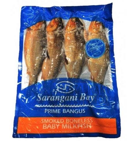 Sarangani Bay Smoked Boneless Baby Milkfish 360g - Milk fish, bangus