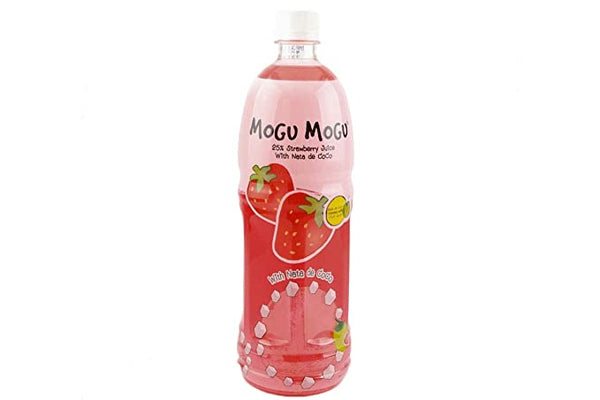 MoguMogu Strawberry Juice 1L - Mogu Mogu