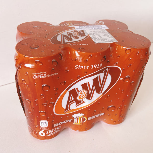 A&W Root Beer 6 x 330ml