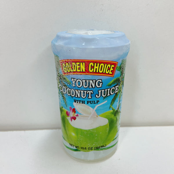 GC Young Coconut Juice with Pulp Cup 300ml