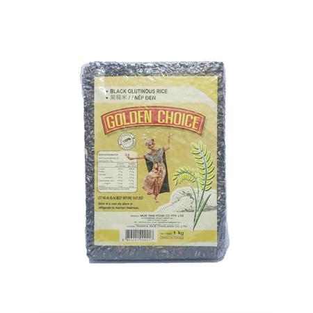 GC Black Glutinous Rice 1kg - Golden Choice