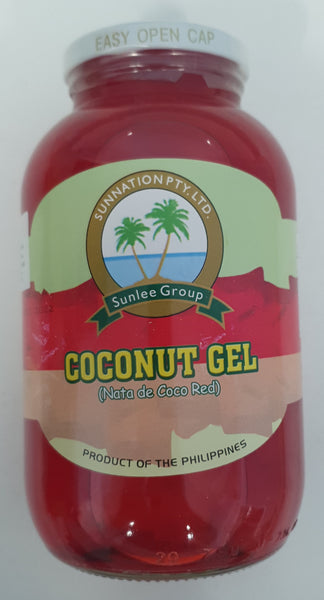 Sunnation Coconut Gel Nata de Coco Red 907g