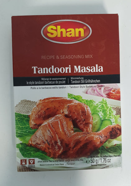 Shan - Tandoori Masala Recipe & Seasoning Mix 50g
