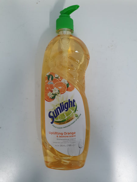 Sunlight Dishwashing Liquid - Orange & Jasmine Scent 750ml